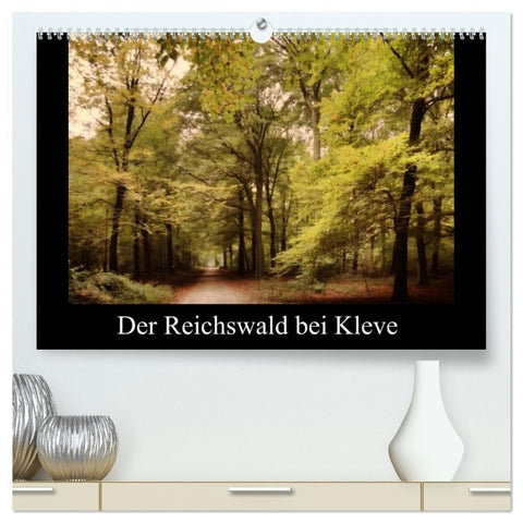 Der Reichswald bei Kleve (hochwertiger Premium Wandkalender 2027 DIN A2 quer), Kunstdruck in Hochglanz
