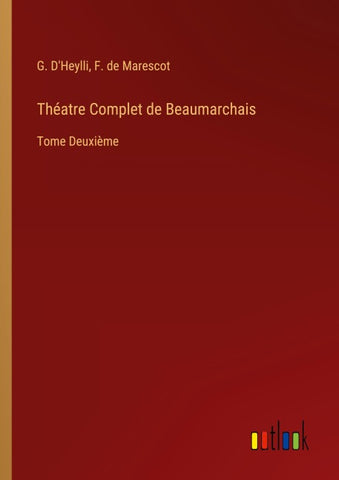 Théatre Complet de Beaumarchais
