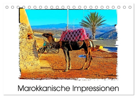 Marokkanische Impressionen (Tischkalender 2026 DIN A5 quer), CALVENDO Monatskalender