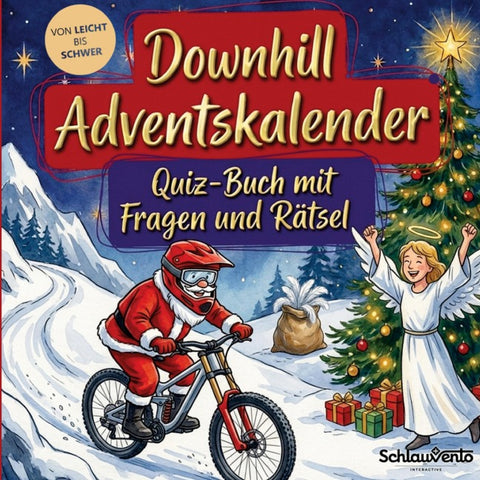 Downhill-Adventskalender: Quiz-Buch mit Fragen und Rätsel