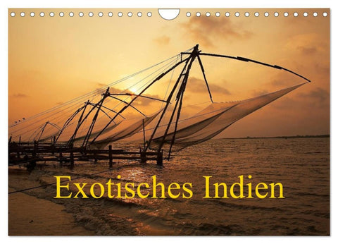 Exotisches Indien (Wandkalender 2026 DIN A4 quer), CALVENDO Monatskalender
