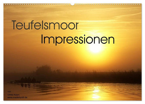 Teufelsmoor Impressionen (Wandkalender 2027 DIN A2 quer), CALVENDO Monatskalender
