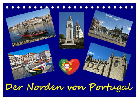 Der Norden von Portugal (Tischkalender 2027 DIN A5 quer), CALVENDO Monatskalender