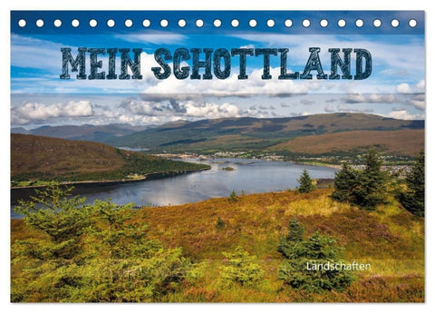 Mein Schottland - Landschaften (Tischkalender 2026 DIN A5 quer), CALVENDO Monatskalender
