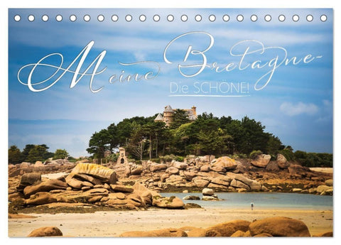Meine Bretagne - Die schöne! (Tischkalender 2027 DIN A5 quer), CALVENDO Monatskalender