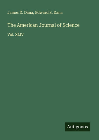 The American Journal of Science