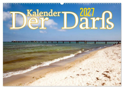 Der Darß Kalender CH-Version (Wandkalender 2027 DIN A2 quer), CALVENDO Monatskalender