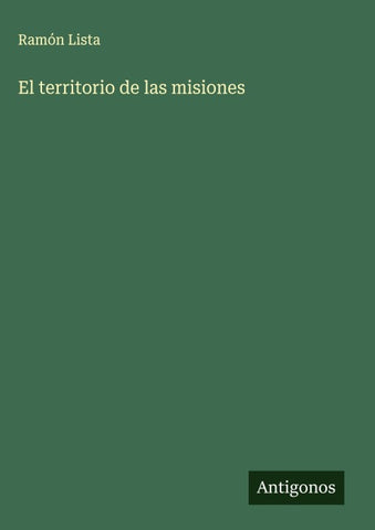 El territorio de las misiones