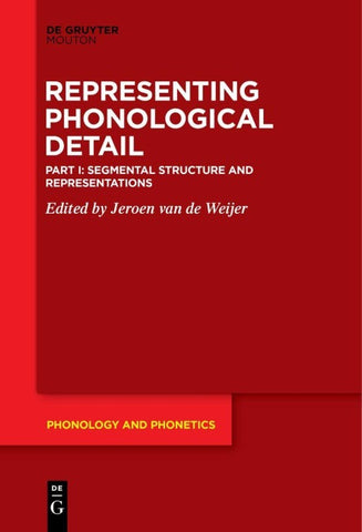 Segmental Structure and Representations