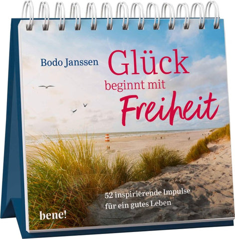 Glück beginnt mit Freiheit – Aufstellbuch