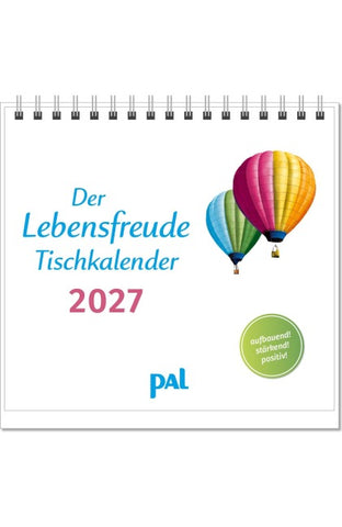 Der Lebensfreude-Tischkalender 2027