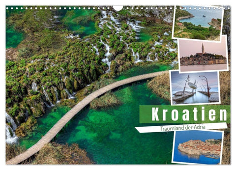 Kroatien Traumland der Adria (Wandkalender 2027 DIN A3 quer), CALVENDO Monatskalender