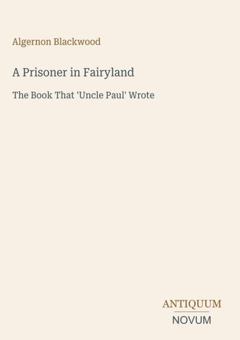 A Prisoner in Fairyland