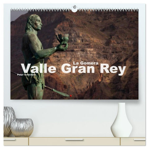 La Gomera - Valle Gran Rey (hochwertiger Premium Wandkalender 2026 DIN A2 quer), Kunstdruck in Hochglanz