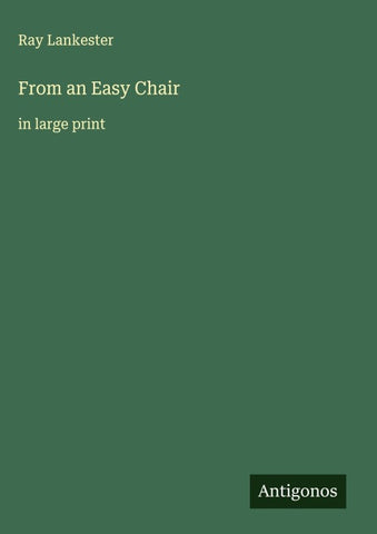 From an Easy Chair