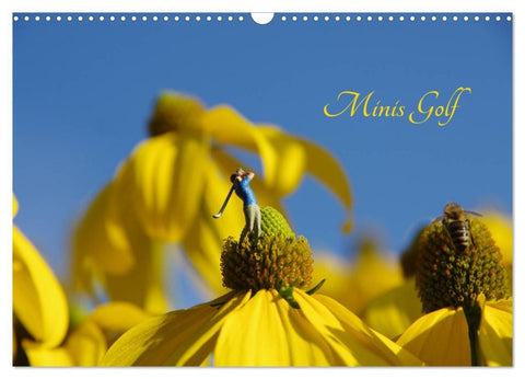 Minis Golf (Wandkalender 2026 DIN A3 quer), CALVENDO Monatskalender