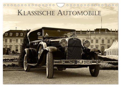 Klassische Automobile (Wandkalender 2027 DIN A4 quer), CALVENDO Monatskalender