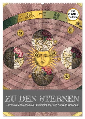 Zu den Sternen - mit Planerfunktion (Wandkalender 2026 DIN A2 hoch), CALVENDO Monatskalender