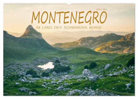 Montenegro - Im Land der schwarzen Berge (Wandkalender 2026 DIN A2 quer), CALVENDO Monatskalender