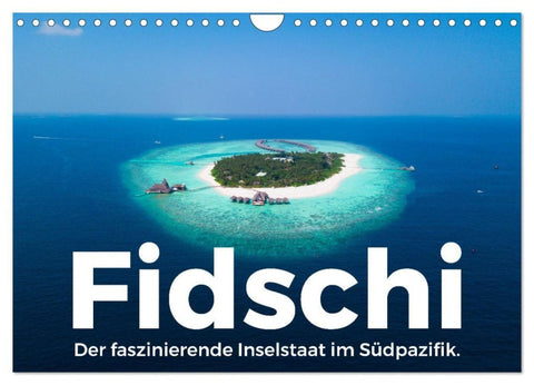 Fidschi - Der faszinierende Inselstaat im Südpazifik. (Wandkalender 2027 DIN A4 quer), CALVENDO Monatskalender