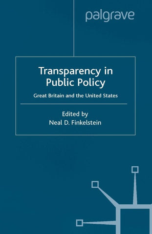Transparency in Public Policy