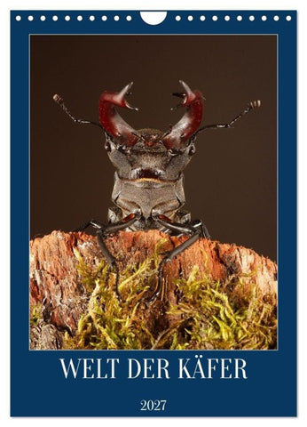 Welt der Käfer (Wandkalender 2027 DIN A4 hoch), CALVENDO Monatskalender