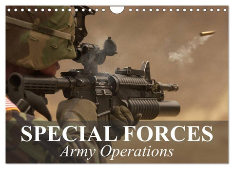 Special Forces Army Operations (Wall Calendar 2027 DIN A4 landscape), CALVENDO 12 Month Wall Calendar