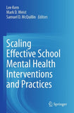 Scaling Effective School Mental Health Interventions and Practices