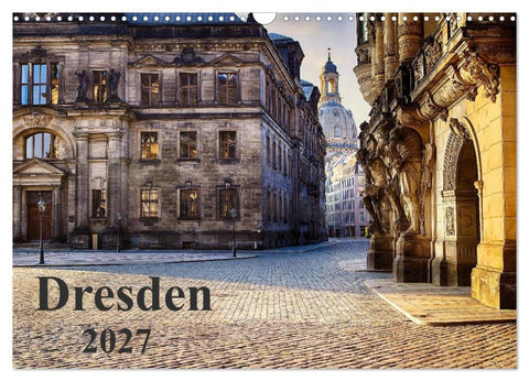 Dresden 2027 (Wandkalender 2027 DIN A3 quer), CALVENDO Monatskalender