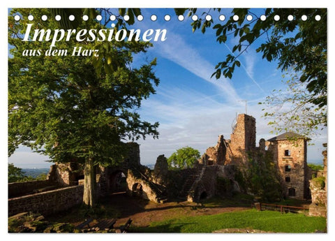 Impressionen aus dem Harz (Tischkalender 2027 DIN A5 quer), CALVENDO Monatskalender