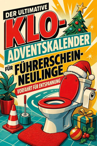 Der ultimative Klo-Adventskalender für Führerschein-Neulinge