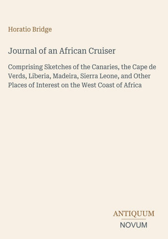 Journal of an African Cruiser