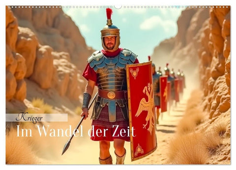 Krieger - Im Wandel der Zeit (Wandkalender 2027 DIN A2 quer), CALVENDO Monatskalender