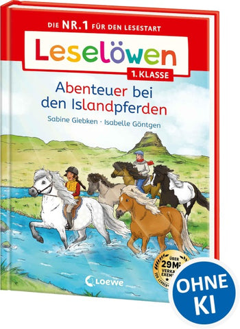 Leselöwen 1. Klasse - Abenteuer bei den Islandpferden