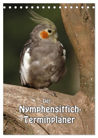 Der Nymphensittich-Terminplaner (Tischkalender 2027 DIN A5 hoch), CALVENDO Monatskalender