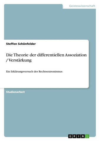Die Theorie der differentiellen Assoziation / Verstärkung