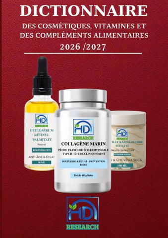 Dictionnaire des cosmétiques, vitamines, et des compléments alimentaires