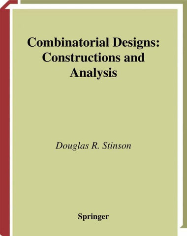 Combinatorial Designs