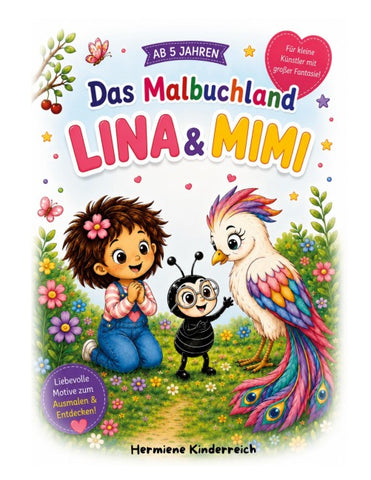 Ich bin ein Malbuch Lina & Mimi