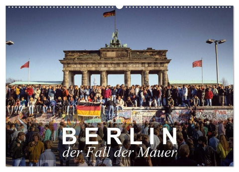 Berlin - der Fall der Mauer (Wandkalender 2027 DIN A2 quer), CALVENDO Monatskalender