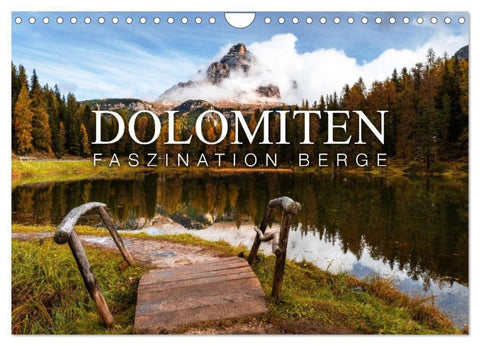 Die Dolomiten - Faszination Berge (Wandkalender 2027 DIN A4 quer), CALVENDO Monatskalender