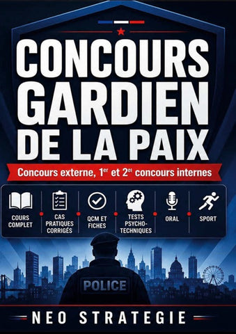 Concours gardien de la paix