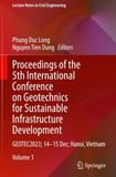 Proceedings of the 5th International Conference on Geotechnics for Sustainable Infrastructure Development
