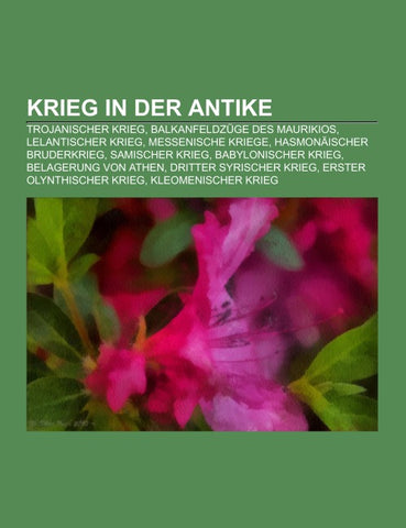 Krieg in der Antike