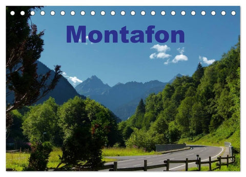 Montafon (Tischkalender 2027 DIN A5 quer), CALVENDO Monatskalender