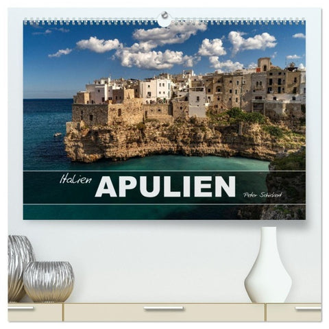 Italien - Apulien (hochwertiger Premium Wandkalender 2027 DIN A2 quer), Kunstdruck in Hochglanz