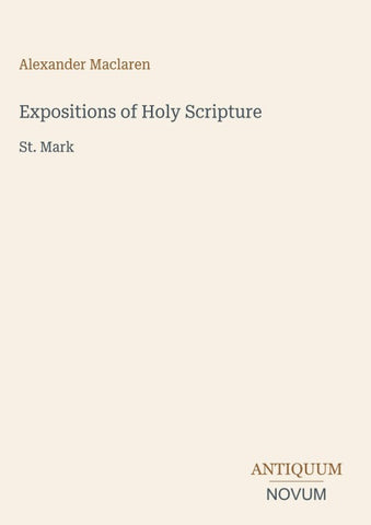 Expositions of Holy Scripture
