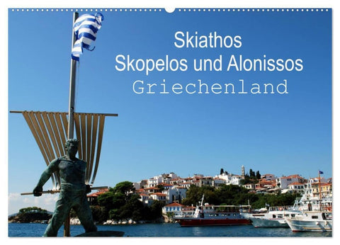 Skiathos Skopelos und Alonissos Griechenland (Wandkalender 2027 DIN A2 quer), CALVENDO Monatskalender