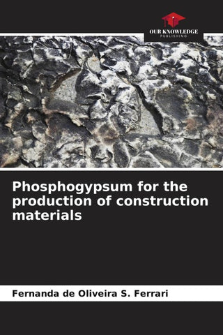 Phosphogypsum for the production of construction materials