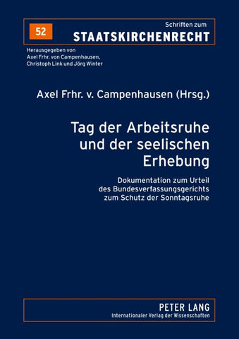 Tag der Arbeitsruhe und der seelischen Erhebung